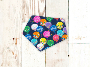 "Birthday Balloons" Dog Bandana