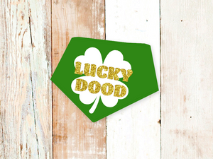 "Lucky Dood" Dog Bandana