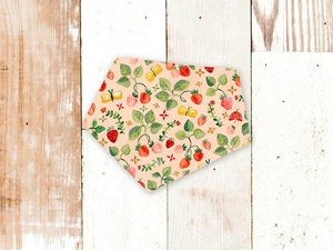 "Strawberry Fields" Dog Bandana